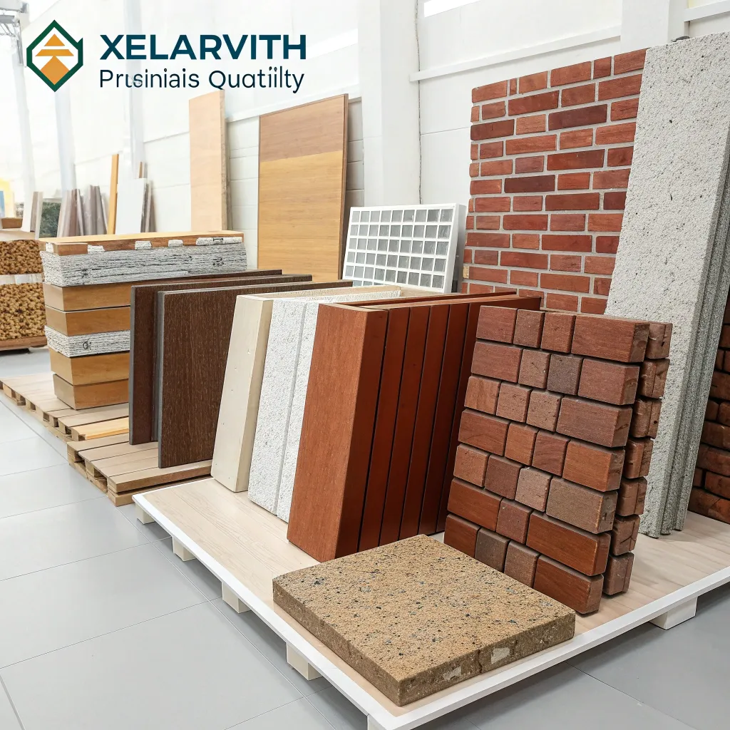 Overview of high-quality building materials offered by XELARVITH