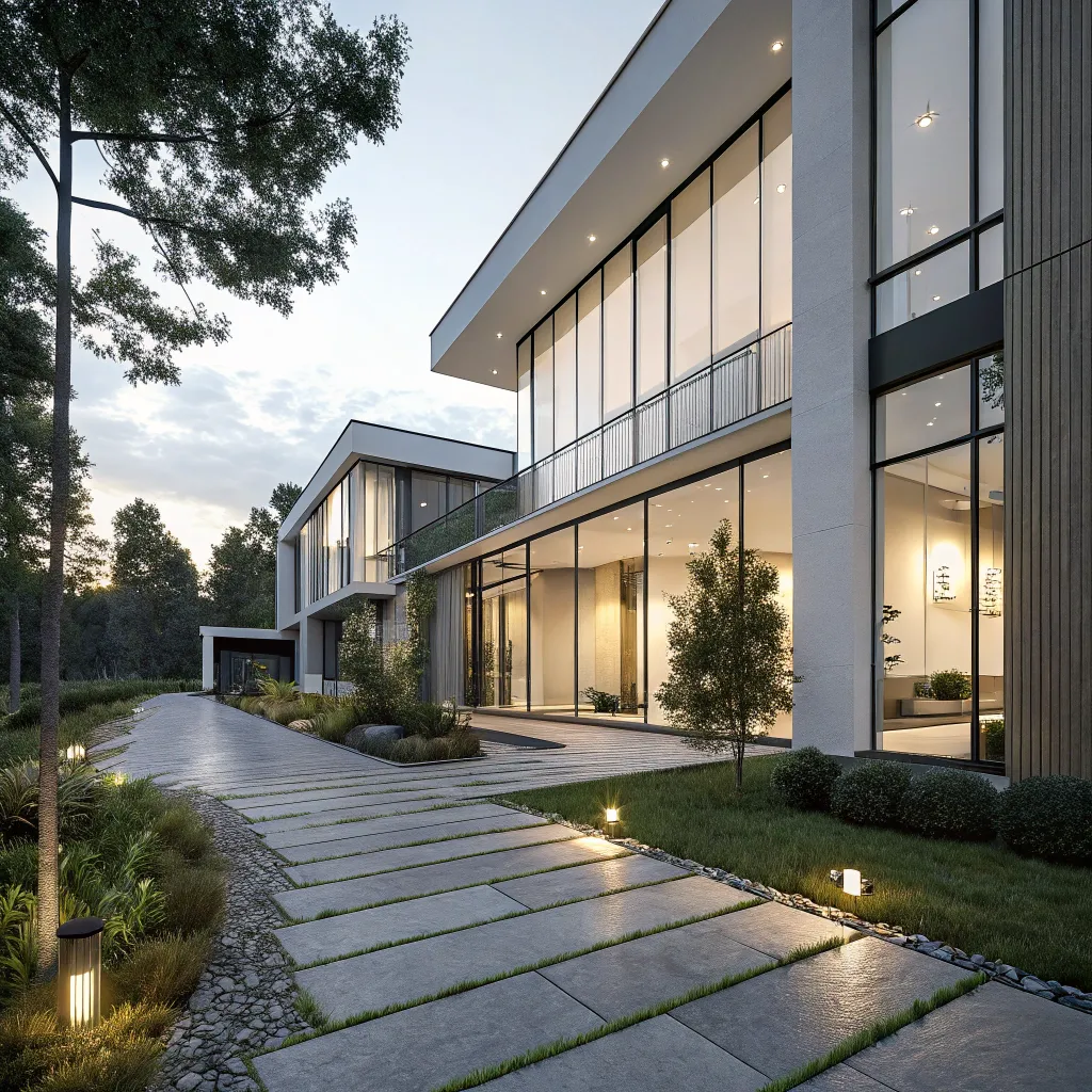 Modern building exterior